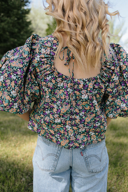 Fleur Puffed Sleeve Blouse