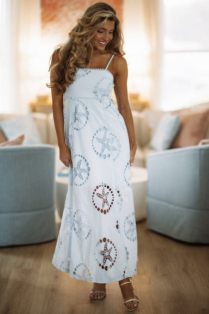 Happy Days Ahead Maxi Dress - Baby Blue