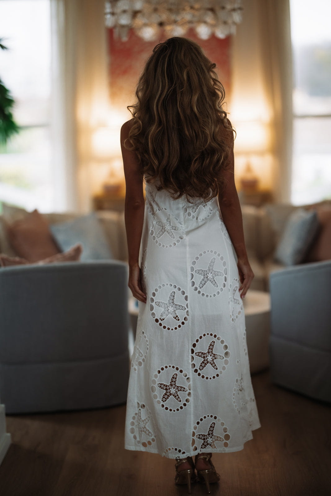 Happy Days Ahead Maxi Dress - White