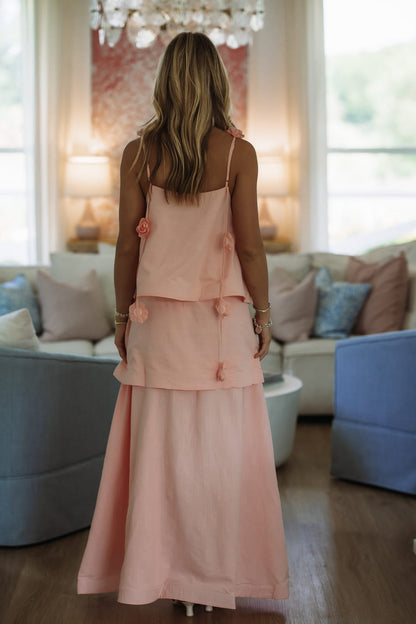 Darling Dreamer Maxi Dress - Pink