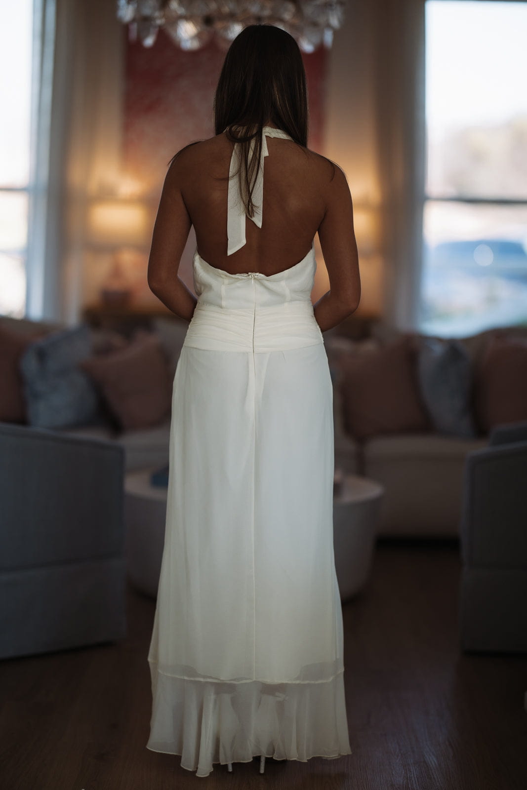 Back In Love Maxi Dress - Cream