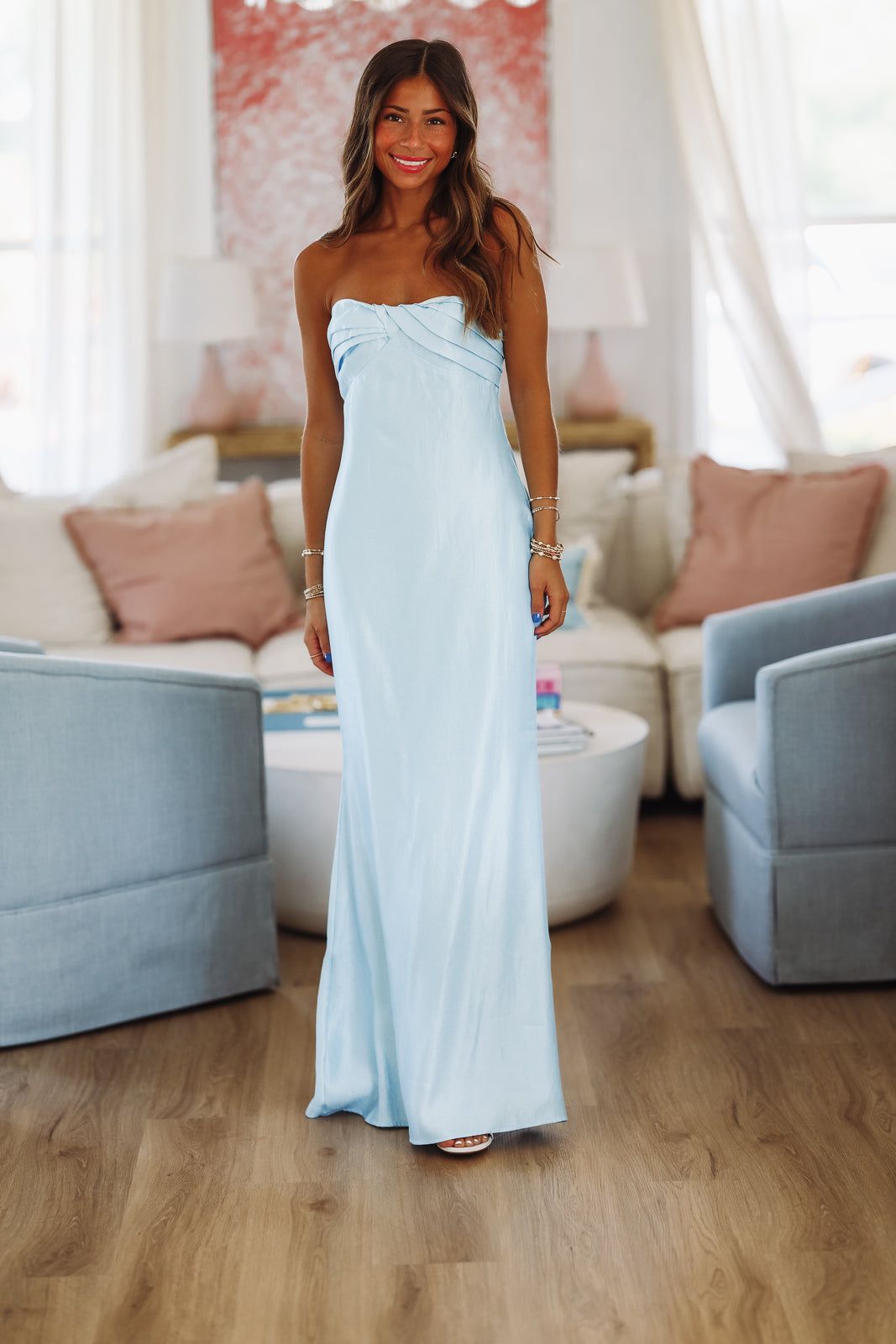 In Love With You Maxi Dress - Blue