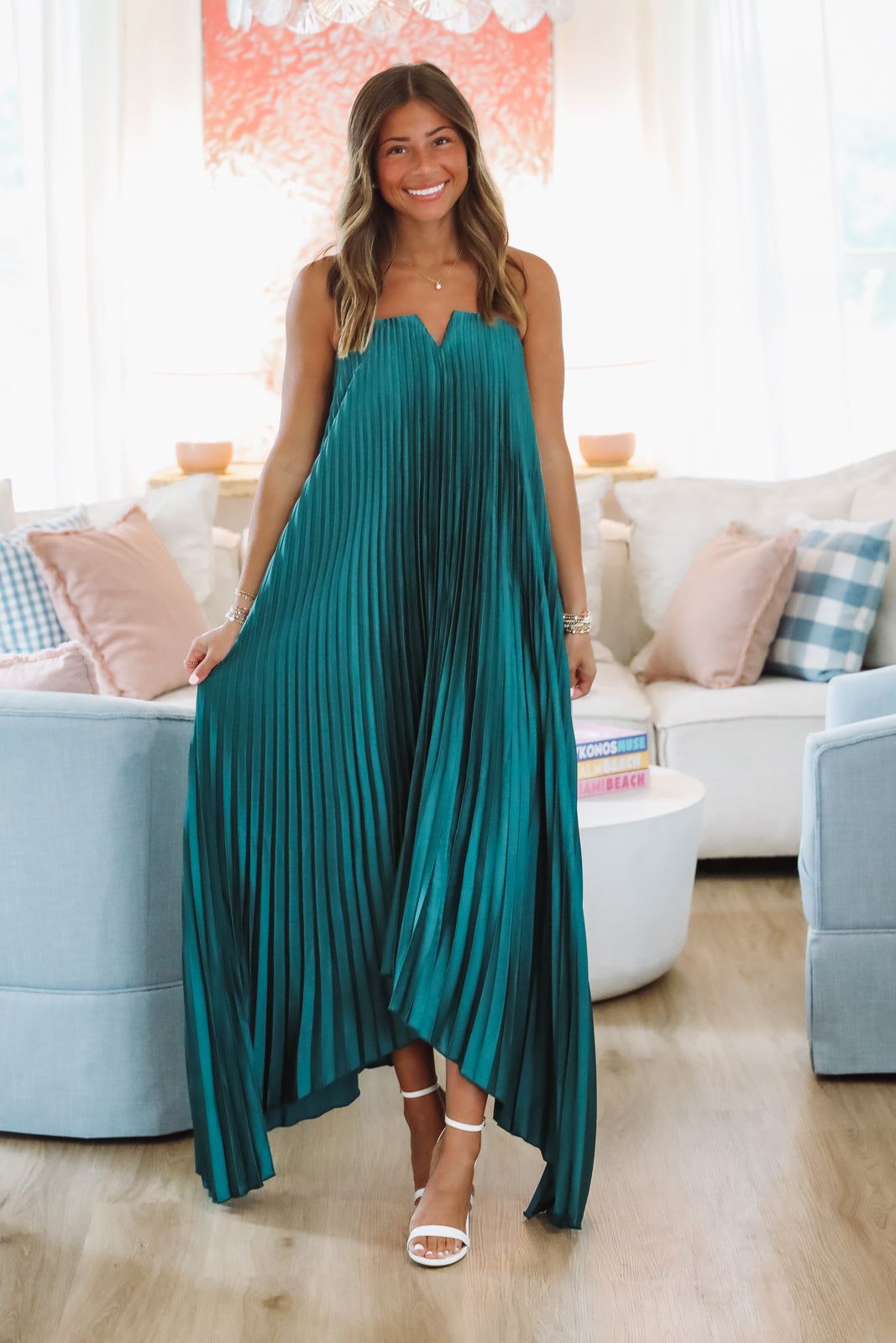 Moonlight Maxi Dress - Green