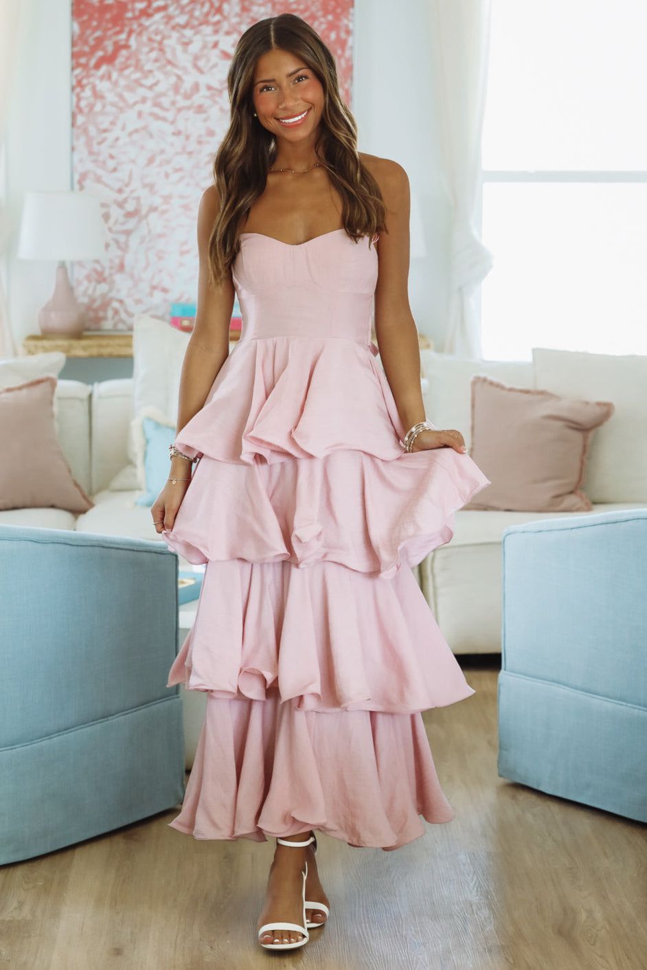 For Always Maxi Dress - Pink