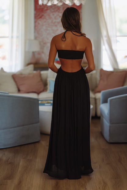 Breezy Baby Maxi Dress - Black