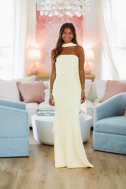 Love Me  Maxi Dress - Yellow