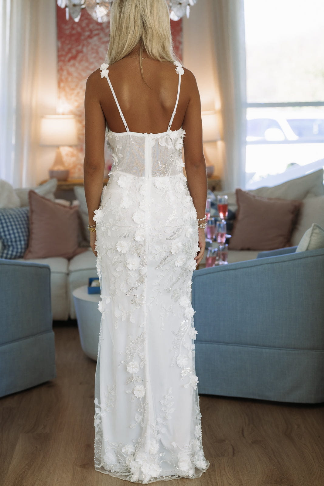 This Very Moment Maxi Dress - White