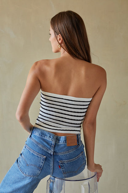 Hazel Twist Front Tube Top