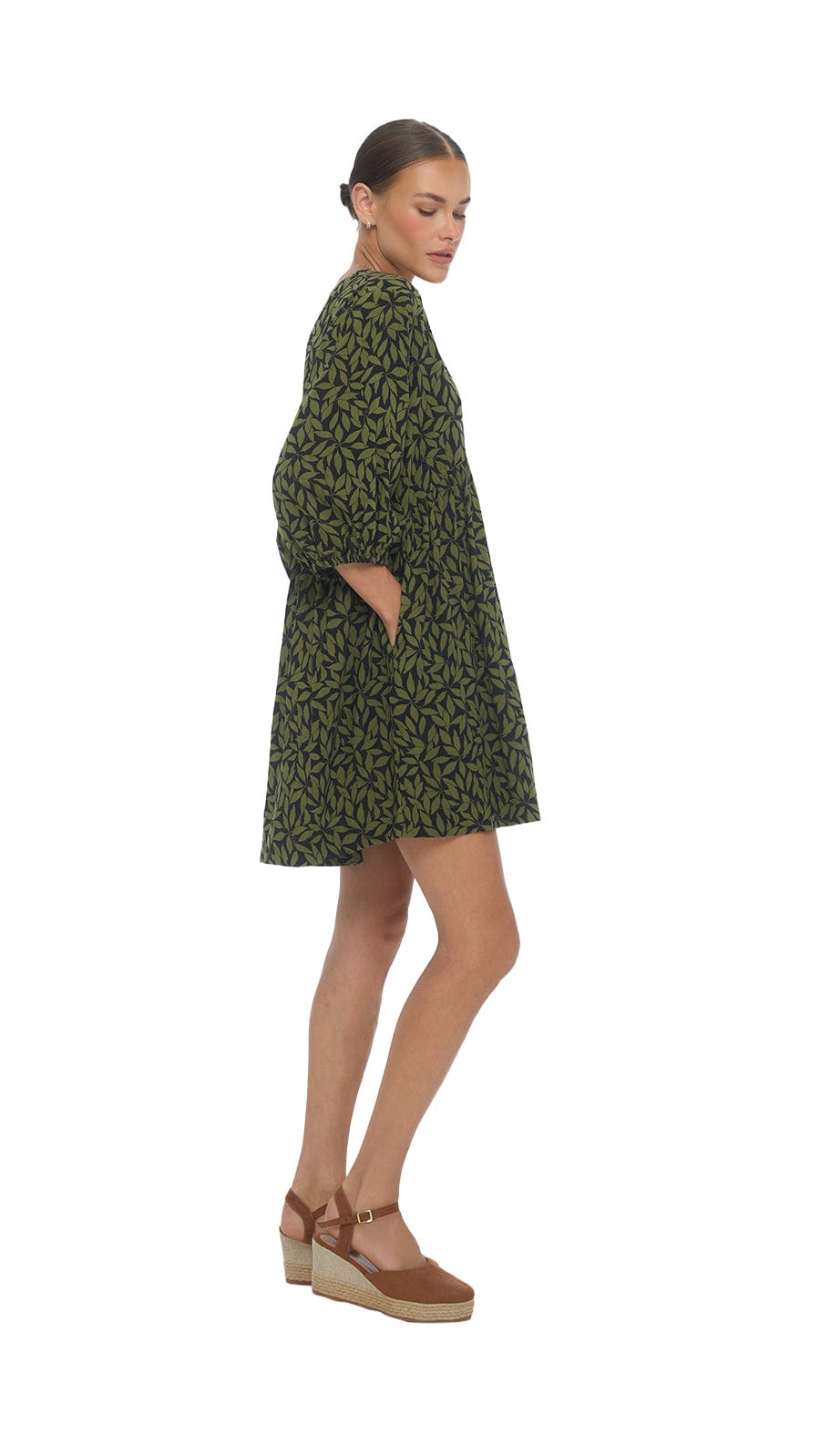 Mini Dress Nysa - Petaline black