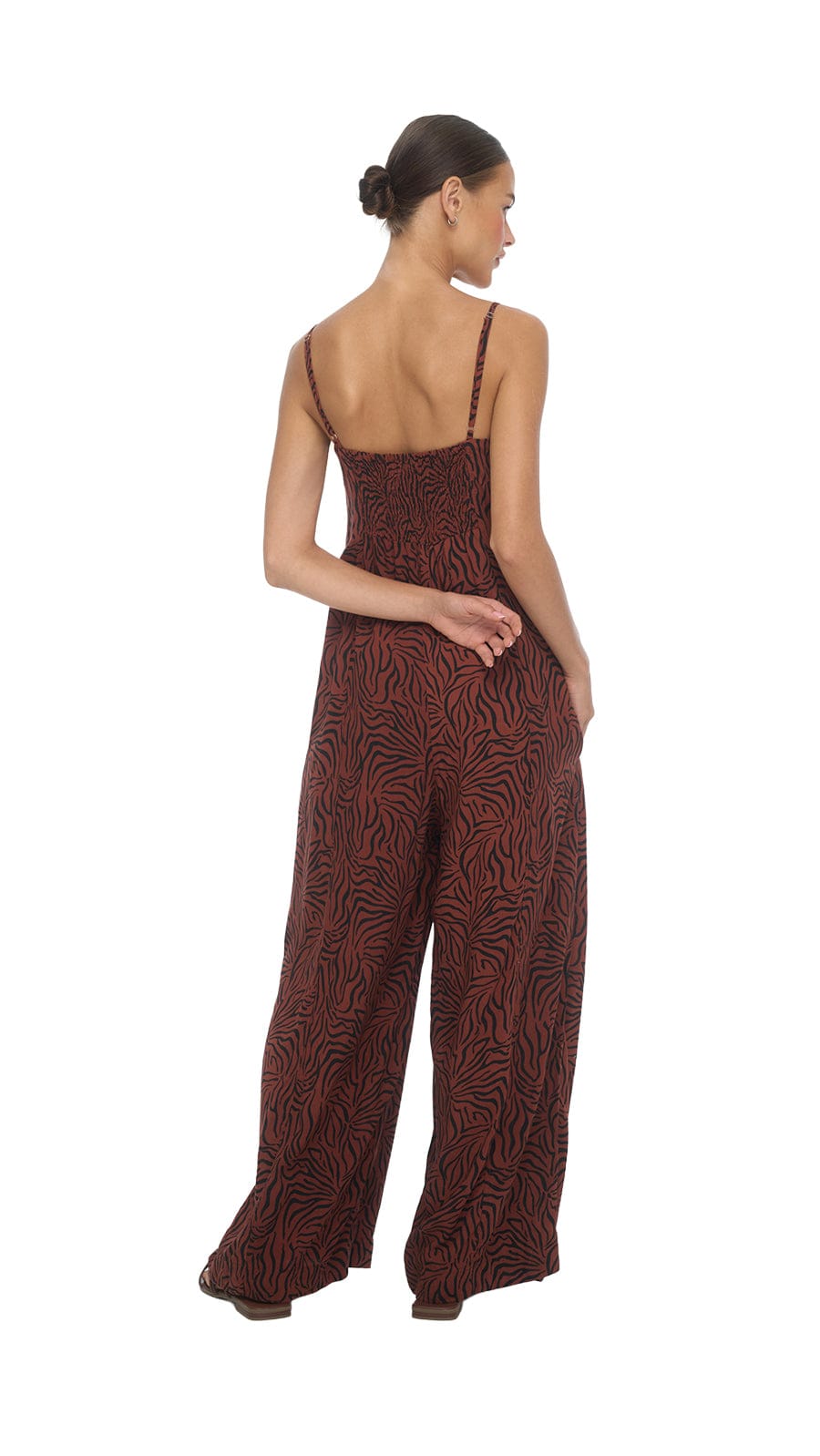 Mavine Jumpsuit - Raye Cognac