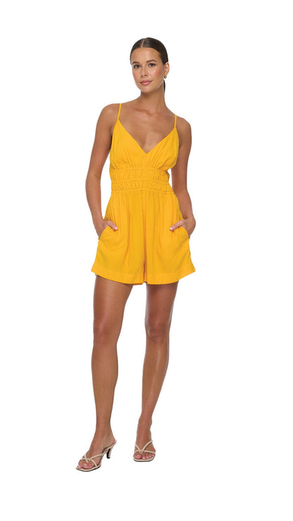 Melyne Romper - Cyber Yellow