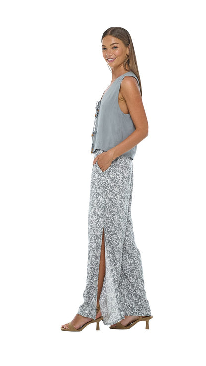 Avelene Vest Top - Solid Grey