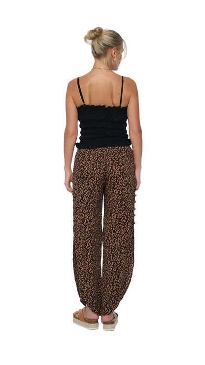 Smocked Top Jovia - Black