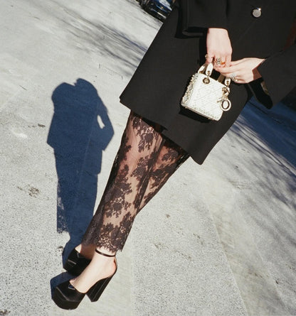 The Lark Skirt - Black Lace