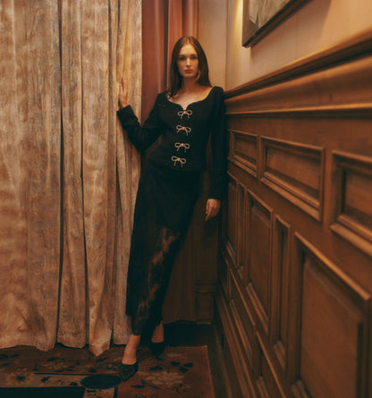 The Lark Skirt - Black Lace