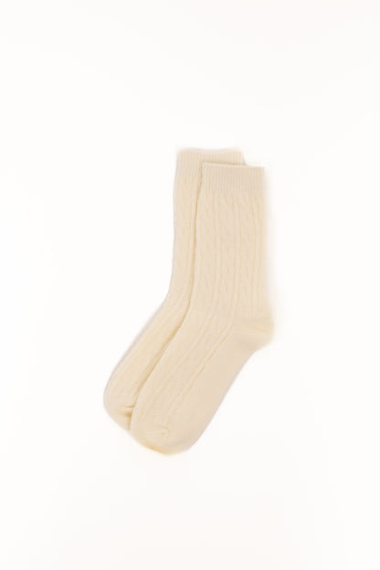 Airies Socks - Cream