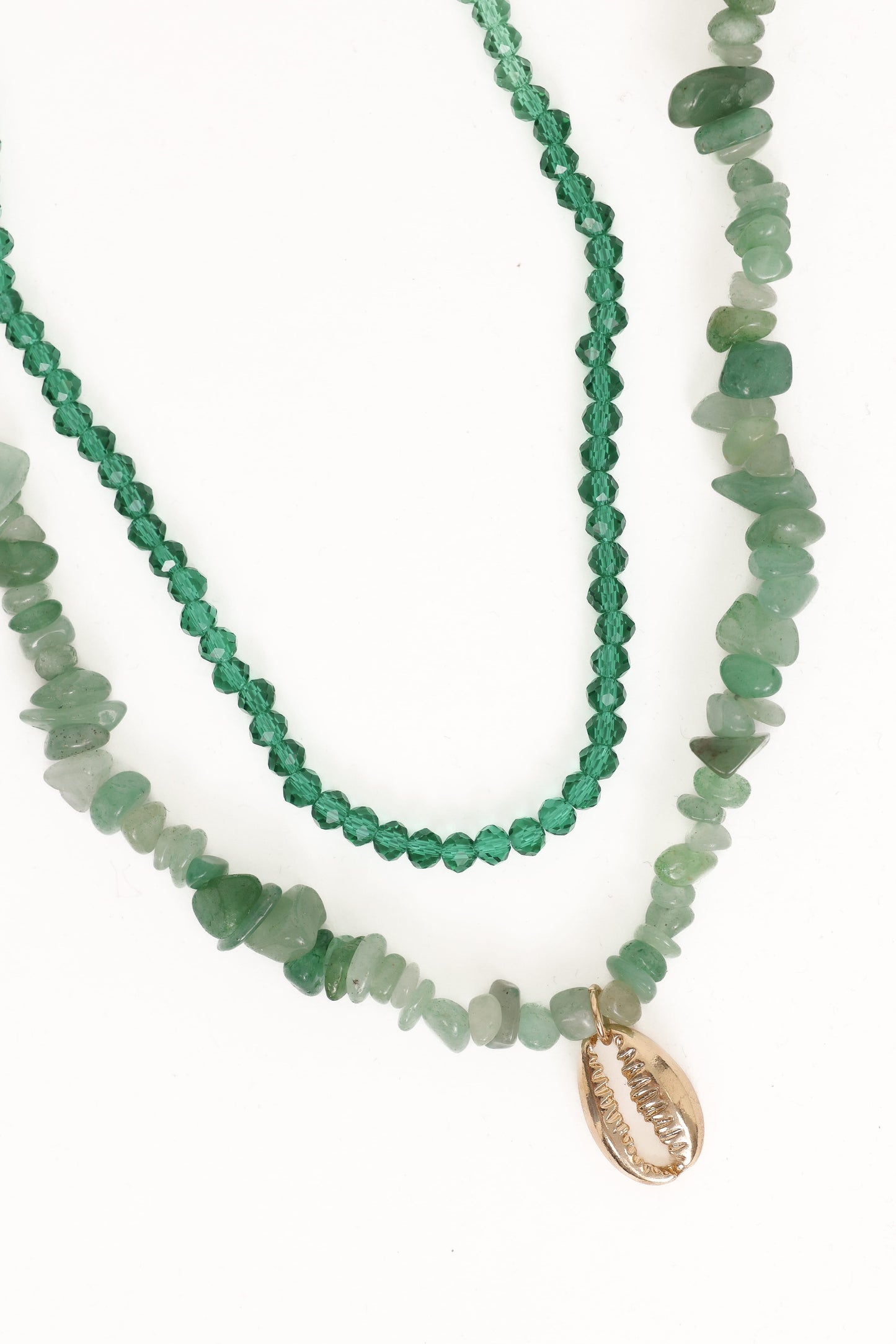 Aquaria Necklace Set - Green