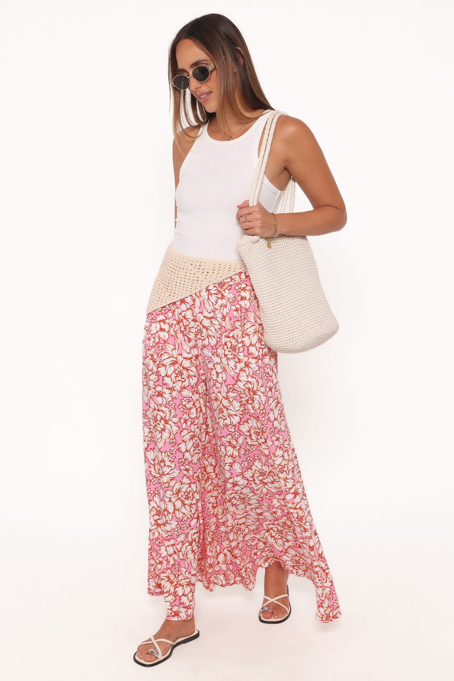 Lessie Pants - Pink Floral