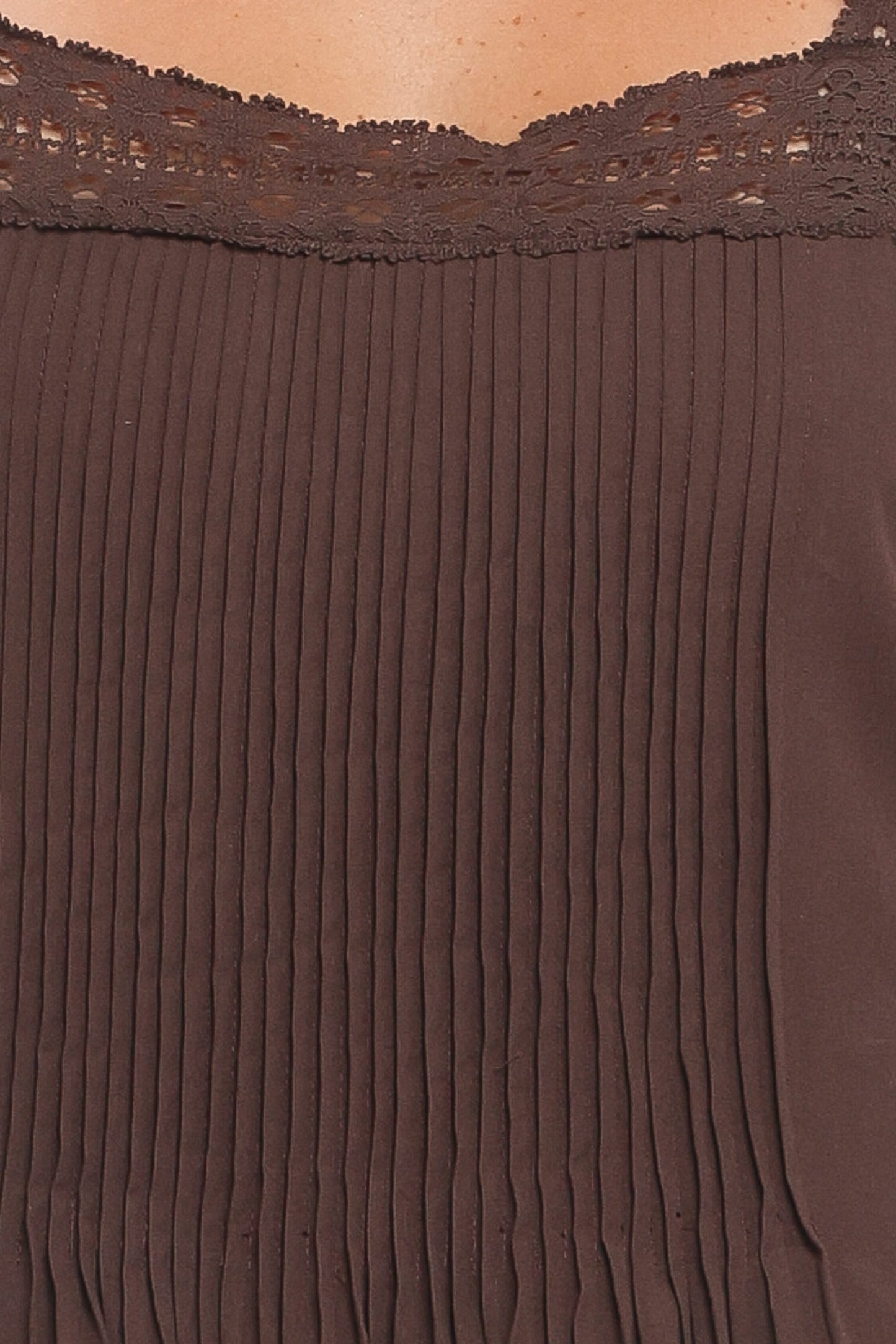 Alandra Maxi Dress - Brown