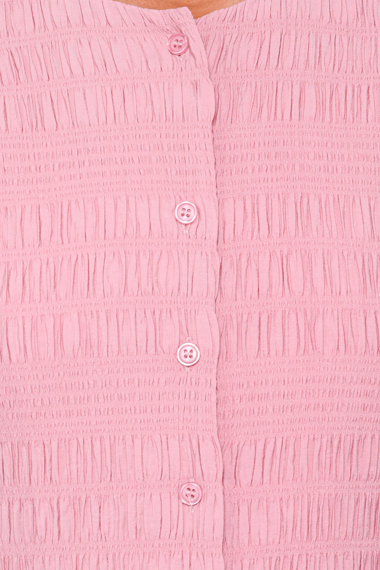 Amaya Long Sleeve Mini Dress - Pink