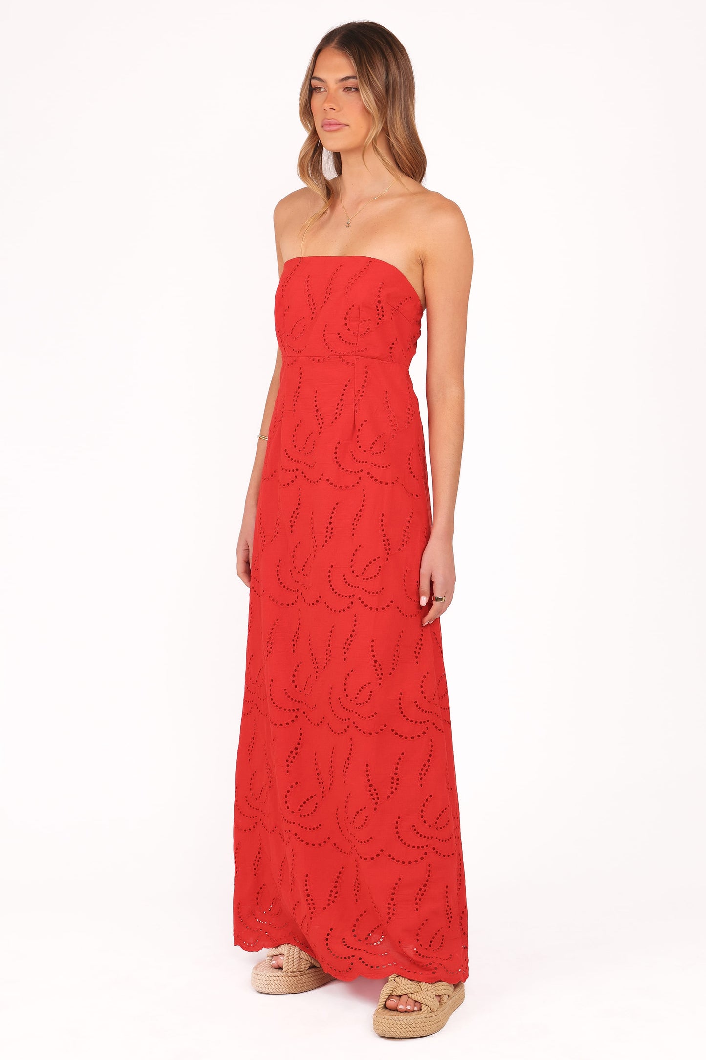 Annika Maxi Dress - Red