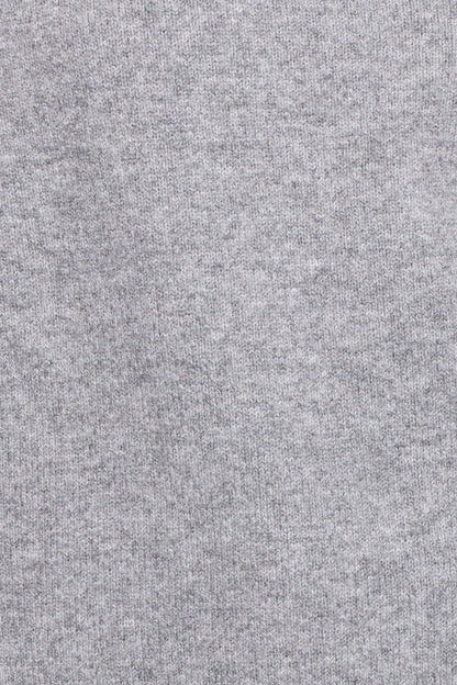 Ailis Off Shoulder Sweater - Grey
