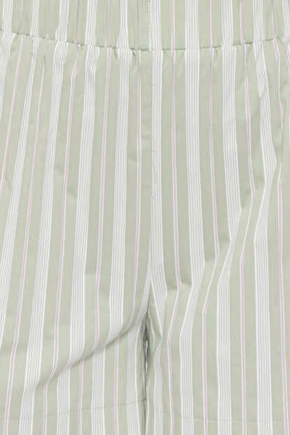 Aiesha Short Set - Sage Stripe