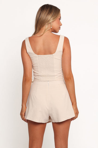 Alisia Skort Set - Oatmeal