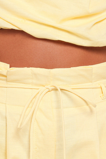 Althea Pant Set - Yellow