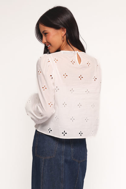Aggie Blouse - White