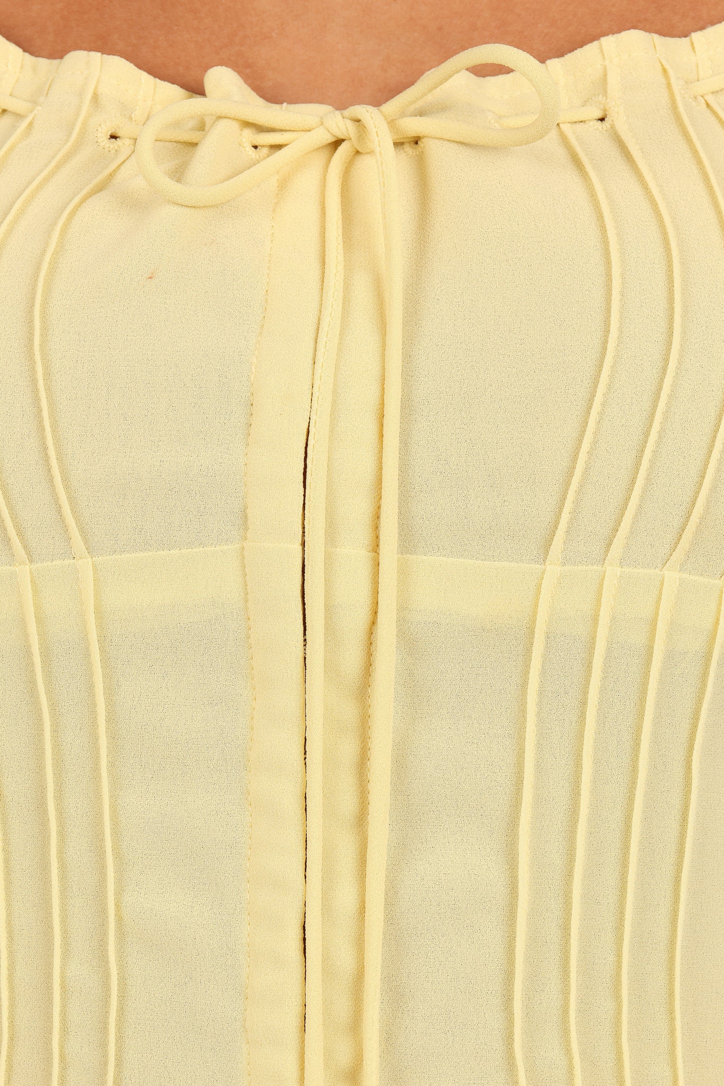 Alice Corset Top - Honeysuckle Yellow