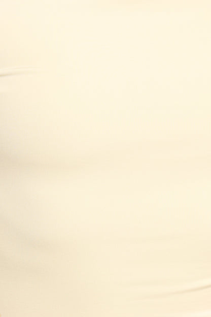 Darma Long Sleeve Top - Pale Yellow