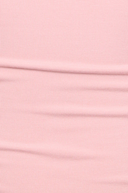 Liah Off Shoulder Knit Top - Light Pink