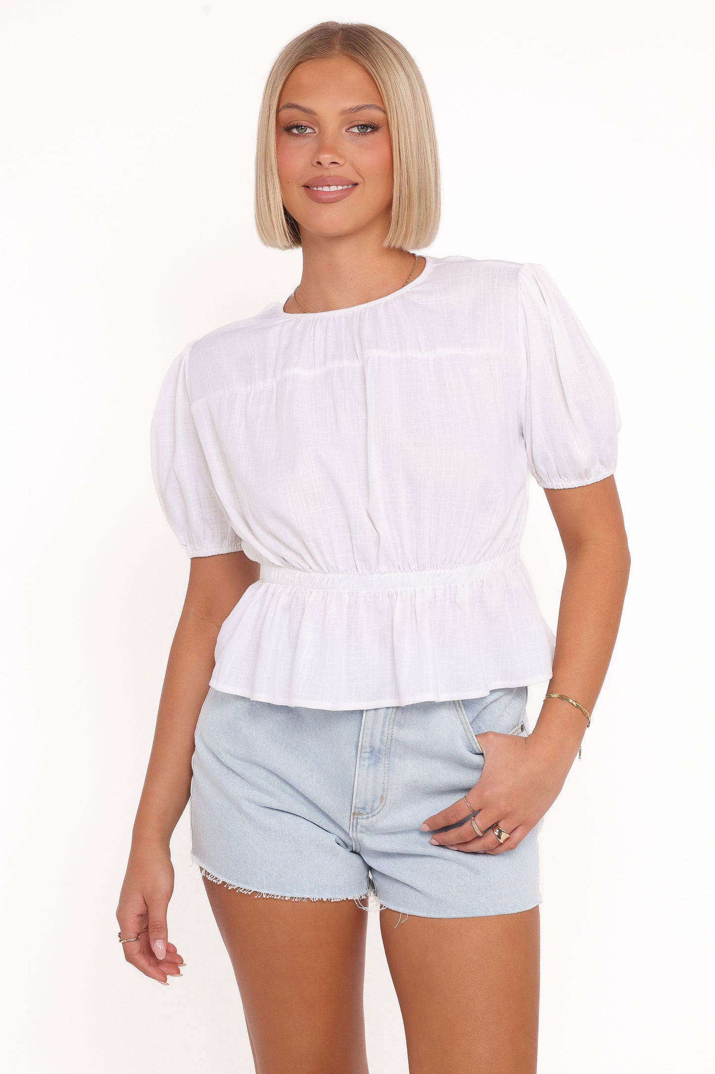 Solstice Top - White