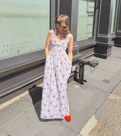 The Ashlyn Nap Dress - Sunburst Blossoms
