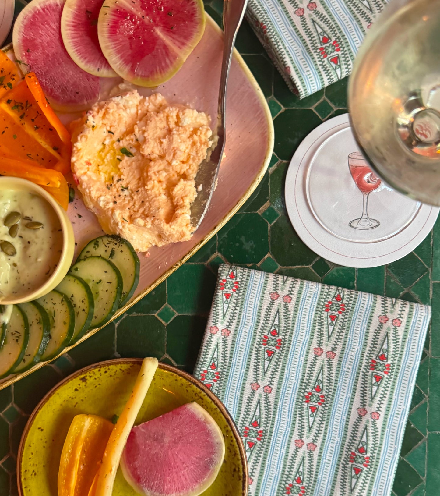 The Napkin Set - Sundial Stripe