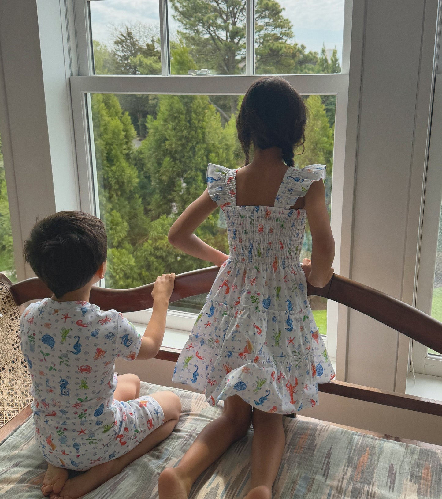 The Tiny Ellie Nap Dress - Nantucket Seas
