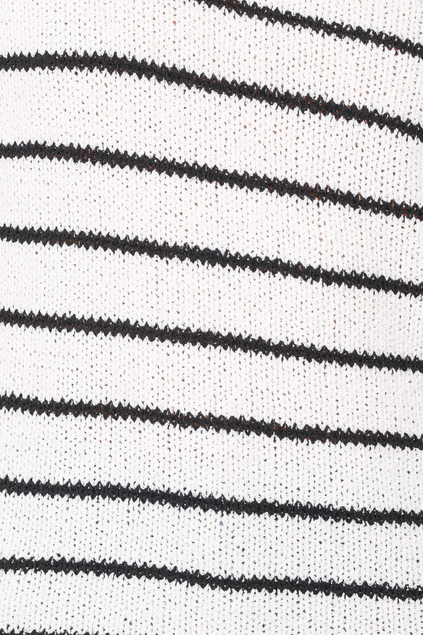 Coco Knit Top - White Stripe