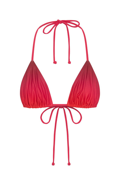 Golden Hour Bikini Top Scarlett Inferno