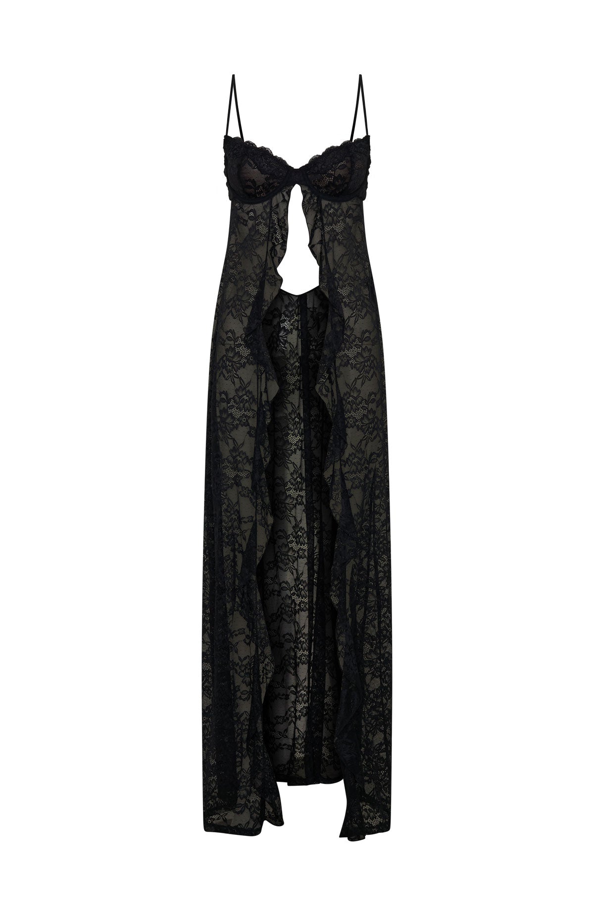 Sound Waves Top Black