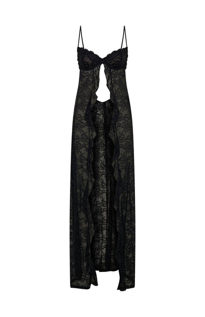 Sound Waves Top Black