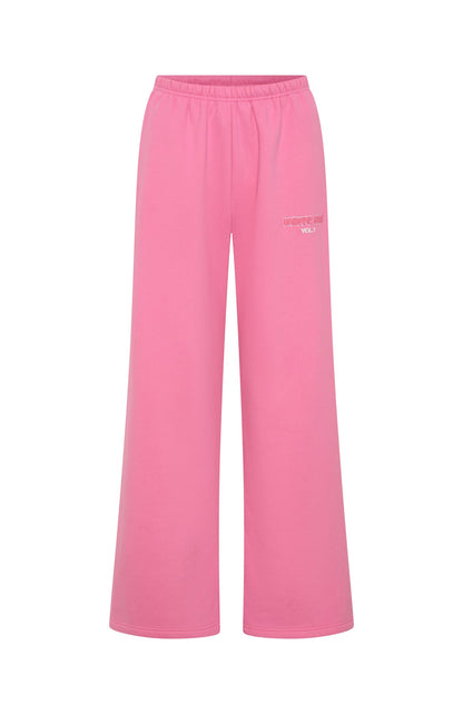 Vol. 1 Wide Leg Sweatpants Bubblegum